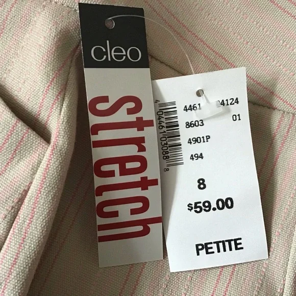 Cleo Pinstripe Dress Pants - Picture 2 of 8